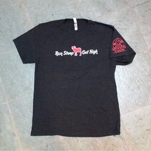 Aravapia Running, Run Steep Get High Tshirt